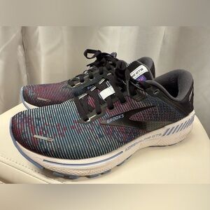 Brooks Adrenaline GTS 22 Running Shoes Lavender/Black/Grey US Women’s Size- 9